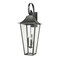 Z-Lite Gannon 5 Light Outdoor Wall Light, 16in. W x 44in. H, Black 5008XXL-BK - alternate 1